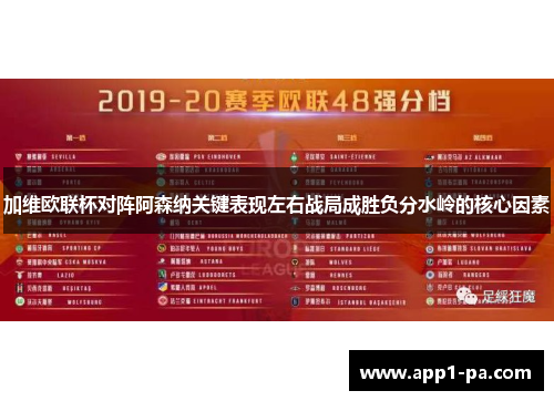 加维欧联杯对阵阿森纳关键表现左右战局成胜负分水岭的核心因素